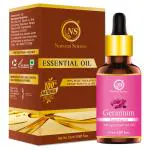 Nuerma Science Geranium Essential Oil (100% Pure and Natural for Anti Aging Skin & Anti Hair Fall) Hair Oil (15 ml)