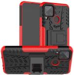 Accessories Kart Google Pixel 4A Red Plastic, Polycarbonate Shockproof Kickstand Back Case Cover