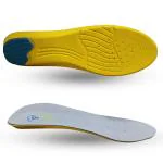 Dr Foot Gel Insoles Pair|For Walking, Running, Sports,Formal & Safety Shoes|All Day Comfort Shoe Inserts with Dual Gel Technology |Ideal Full-Length Sole| For Both Men & Women - 1 Pair
