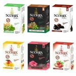 SCORIA PAN KIWI MINT, PAN MINT C, CHOCOLATE, MANGO,BG, STRAWBERRY Flavor (Pack of 6)