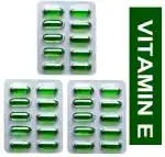Nurved Vitamin E Capsules For Healthy Skin, Hairs and Eyes