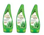 Subaxo Herbal Aloe Vera Face Gel |Reduce Dark Circle | Hydrating | Anti Acne | Ayurvedic Face Gel -Pack of 3 Pc, Each 120 ml For Women, Girls, Men, Boys