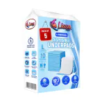 Lissa Care STANDARD| Unisex Disposable Underpad | Incontinence pad | 60 X 90CM - 10 Pieces Pack - Pack of 5