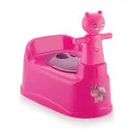 MOLTRES - DORA Baby Potty Training Toilet Seat with Removable Tray, Lid For Boy And Girl Kids (Age 6 Mths to 3 Year) Potty Seat/Potty Box (Purple)