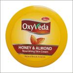 Simco Oxyveda Honey and Almond Body Moisturizer Cream All Skin Types Daily Care Men and Women 800 ml