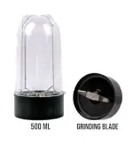 KITCHEN GALAXY Big jar and grinding blade flat blade with a versatile mixer jar 500