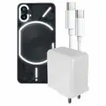 MMAK 45 Watt Rapid Type C PD Fast Adapter Wall Charger with Cable Compatible for Nothing Phone 1