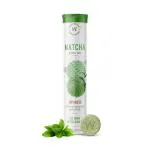 Wellbeing Nutrition Organic Japanese Ceremonial Matcha Green Tea for Energy & Focus| High in ANTIOXIDANTS (137x) for Skin Pigmentation ,Dark Circles & Weight Management (20 Effervescent Tablets)