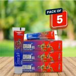 Rusan BIORAN Quick Pain Relief Gel 30g (Pack of 5), Faster Absorption,