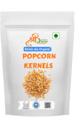 Shree Jee Organic Popcorn Maize 500g| Raw Maize | Popcorn Kernels| Popcorn seeds| Pop Corn Kernels