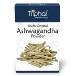 TRIPHAL Ashwagandha Churna (400g) - Natural and Pure Edible Grade Indian Ginseng / Ashvagandha Powder
