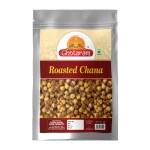 Ghotaram Plant-Based Protein Snack Roasted Bhuna chana Bengal Gram Chickpeas | High Fiber and Low Fat | Rich in Vitamins and Minerals | Lower Cholesterol | No Artificial Colors-300g*1Pack