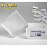 MYDOUX Glycerine Transparent Soap Base |100% Pure Organic & Natural | Paraben, SLS, Chemical Free | Melt & Pour Soap Base Bar For Soap Making-1 kg