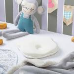 The White Willow Memory Foam Baby Head Shaping Pillow (0-12 M)