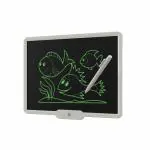 Portronics Ruffpad 10X Re-Writable LCD Writing Pad with 10 inch(25.4cm) Writing Area, Single Tap Erase, Smart Lock, Long Battery Life (White) (POR-1532)