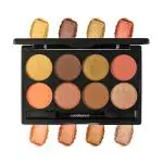 COLORESSENCE COLOR YOUR SPIRIT Glided Gala Wet N Dry Eyeshadow Palette | Matte & Pearl Shades | Highly Pigmented | One Swipe Application |Love For Hues-28gm