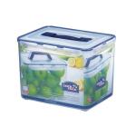 Lock & Lock Rectangular Plastic Food Container with Handle and Tray 12 L