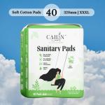 Cailin Care Rash Free Cottony Sanitary Pads Sanitary Napkins (Total 40 Pads| XXXL| 320mm)