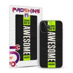 PROSKINS - Be Awesome 3D Textured Mobile Back Skin/Sticker Only for OnePlus 8 Pro (Pack of 1)