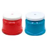 Jaycee Premium Multipurpose,Strong,Durable and Portable Stool For Kids & Adults -Pack of 2 Bathroom Stool (Red, Blue, Pre-assembled)