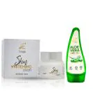 Craggy Cosmetic Skin Whitening Cream With Face Gel (Pack of 2)