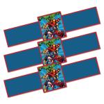 Festiko Superhero Theme Party Happy Birthday Decorations, Wristbands For Kids Birthday Party Favors And Return Gift For Kids Of All Age Group 54Pcs