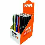 Win Guide Ball Pens | 30 Pcs (25 Blue Ink & 5 Black Ink) | Premium Stylish Metallic Clip |0.6 mm Sharp Tip for Smooth Writing | Lightweight Body available in 6 Colours | Refillable Pen Ideal for Students and Exams | For School and Office or Corporate Use