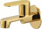 AMATRA Prime Bib Cock (Gold) Tap | Bib Tap Bathroom | Taps For Bathroom | Bib Tap Faucet (Wall Mount Installation Type)