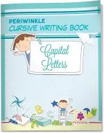 Periwinkle Cursive Writing Book - Capital Letters