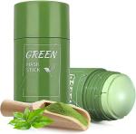 OPTRA-Kaiasha Green Tea Purifying Clay Stick Mask Oil Control Anti Acne Eggplant Solid Fine Face Shaping