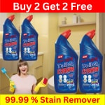 BLISS & BLUSH Toilet Cleaner blue 2Liter Disinfectant Toilet Cleaner Liquid | Suitable for Toilet Bowls