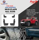 FALCON CAR O.E. TYPE MUD FLAPS/MUD GUARDS FOR THAR 2020 ONWARDS