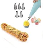 Urban Buy Multicolor Steel Nozzle And Rope Kitchen Tool Set, 10 m 7 pc