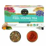 TEACURRY Anti Ageing Tea (1 Month Pack, 30 Tea Bags) - Feel Young Tea helps in Skin Glow, Hair.