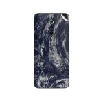 GADGETSWRAP Printed Vinyl Skin Sticker for Oneplus 7 Pro - typhoon noru absorbing the tropical storm