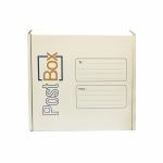 LET'S PAC |PostOBox Small Square| Compact Boxes for Packaging, Shipping, Gifting & More | 100% Recyclable | Pack of 5