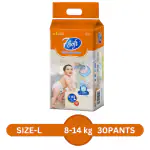 7Soft Pant Style Baby Diaper (L)-Large 30 Pcs