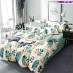 330 tc satiin stripe double cotton bedsheet with 2 pillow cover