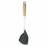 Leeonz Non Stick Silicone Spatula Frying Shovel, 14.5inch Long, Heat-Resistant Flexible Rubber Non-Stick Cooking Kitchen Utensils Dishwasher Safe