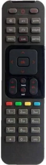 Xpecial Remote Controller for Airtel Dth DVB-T Boxes (Black)