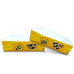 Festiko Team CSK Disposable Food Trays For Snacks (Set of 10 Pcs), Fully Biodegradable Paper Food Tray, Ipl Theme Disposable Food Trays, Ipl Cricket party supplies