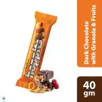 Schmitten Hoppits Chocolate Granola & Fruit (40g X Pack of 4)