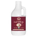 Organic Flax seed oil (1000ml), Alsi Ka Tel, Rich in Protein, Cooking & Food Oil, Increase Energy & Stamina, Good for Health.