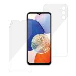 Gadgets Protector Transparent Thermoplastic Polyurethane Samsung Galaxy A14 Screen Protector with Installation Kit (17.2 x 11.6 x 1.3 cm) pack of 3
