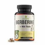 Zespo BERBERINE with Milk Thistle, Turmeric & Cinnamon 1300MG - Promotes Healthy Digestion & Immune Function -60 Cap