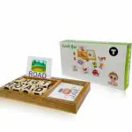 Zyamalox Little Toys Wood Board Spelling Fun Learning and Vocabulary Game for Kids