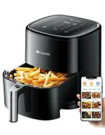 Proscenic T22 1500 W 5 L Air Fryer with 13 Presets and Shake Reminder, Black