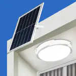 LUXPOLE Solar celing Light 100 W - solar ceiling lights are 100 watts, equipped with a convenient remote control
