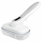 Jainsons Self Cleaning Dog Slicker Brush Easy to Clean Pet Grooming Brushes Shedding Grooming Tools for Dogs & Cats with Long or Short Hair (Grey)