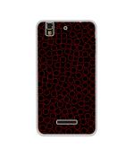 Casotec Round Circle Art Design Printed Silicon Soft TPU Back Case Cover for Yu Yureka